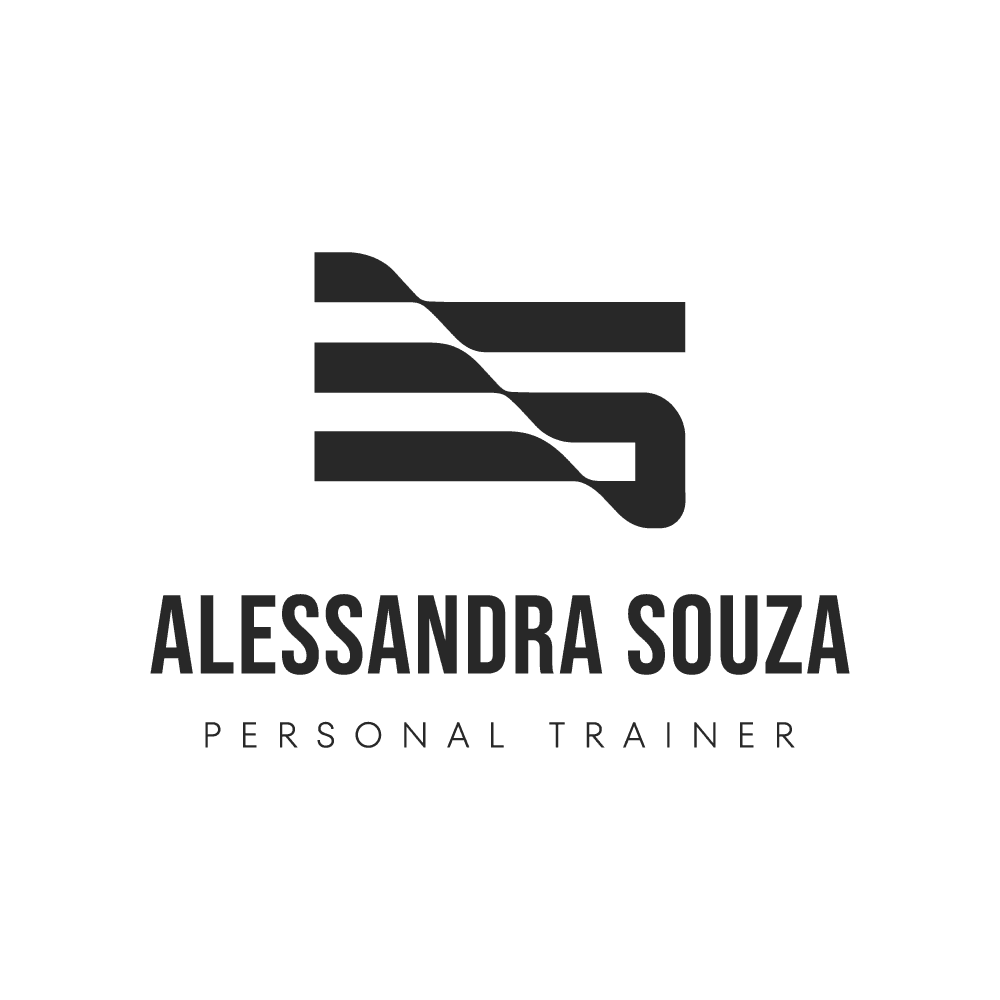 Logotipo Alessandra Souza Personal Trainer BH