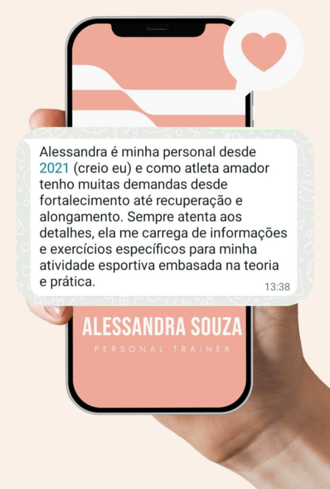 depoimento de aluna da Alessandra S Personal Trainer BH1